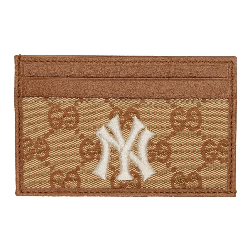Gucci Yankees GG Canvas Wallet Case