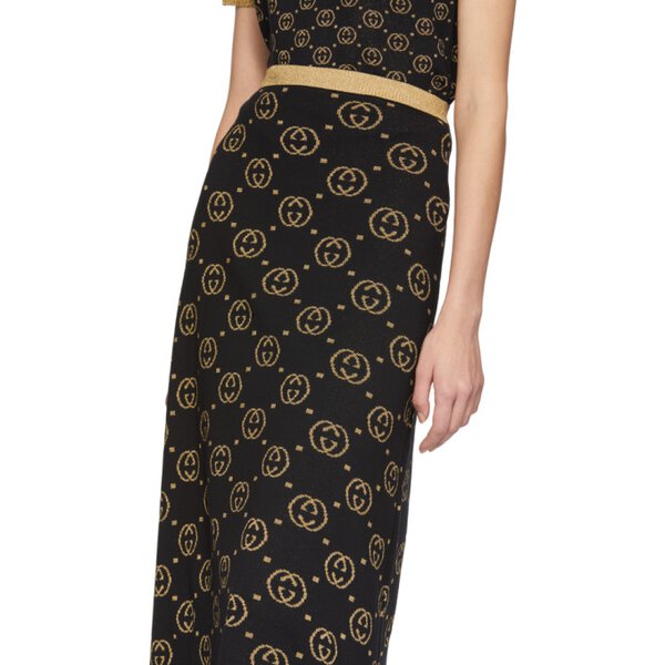 Gucci GG Jacquard LamÃ© Wool Apparel