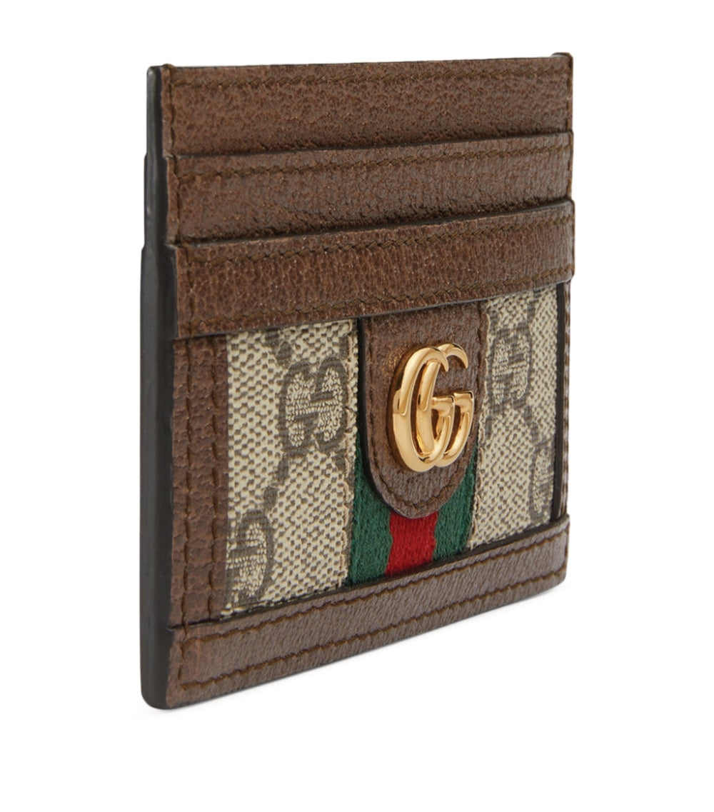 Gucci GG OPHIDIA HOLDER Monogram Wallet Case
