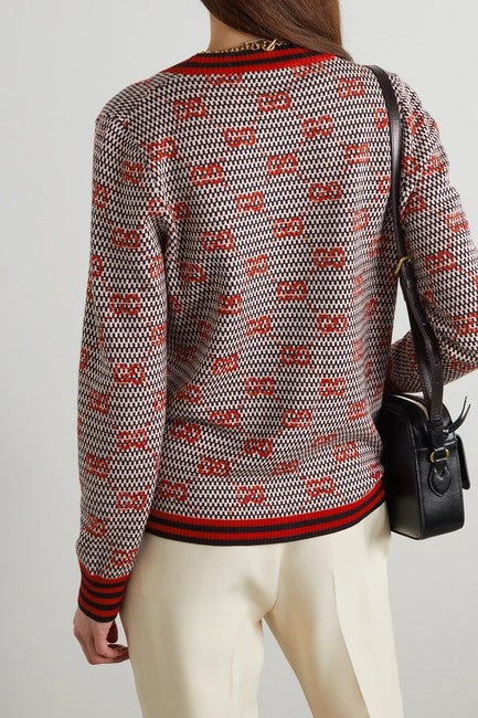 Gucci GG INTARSIA CARDIGAN Accessory