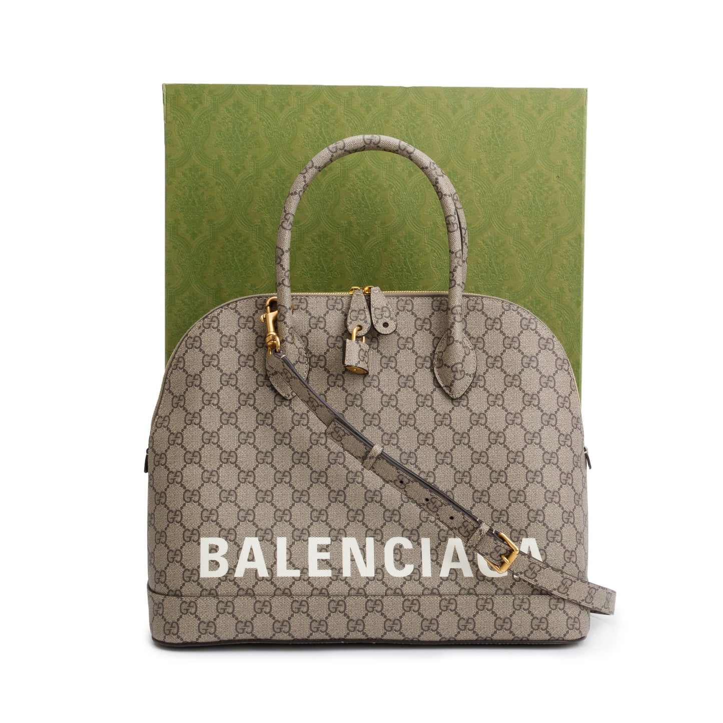 Gucci Balenciaga The Hacker Project Supreme Ville Handle Medium Travel Bag