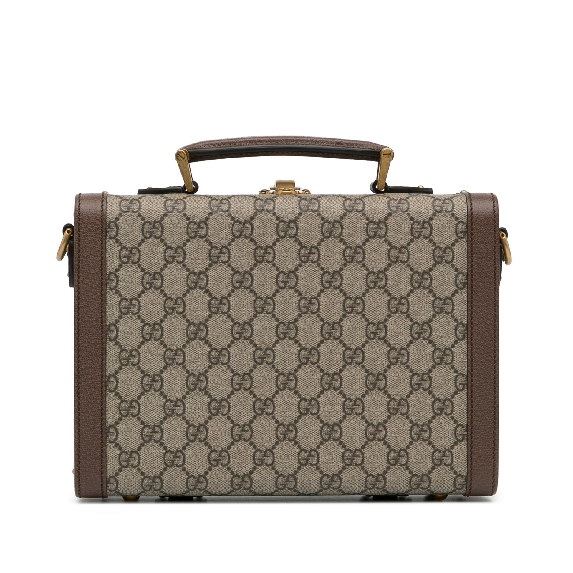 Gucci Disney Supreme Donald Duck Savoy Vanity Case Travel Bag
