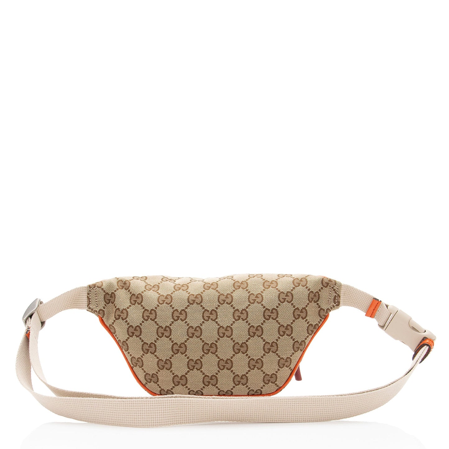 Gucci x North Face GG Belt Leather Canvas Nylon Brown Accessory