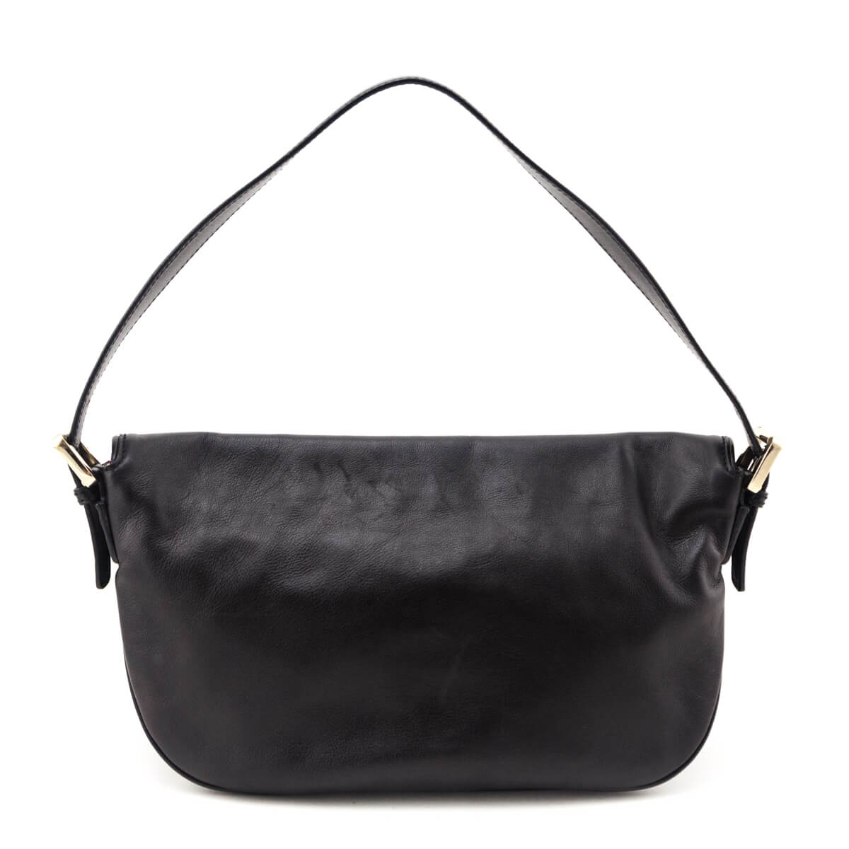 Gucci Black Leather Small Britt Shoulder Bag