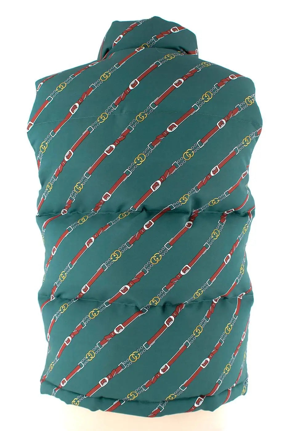 Gucci X NORTH FACE PRINT PADDED Chain Travel Bag