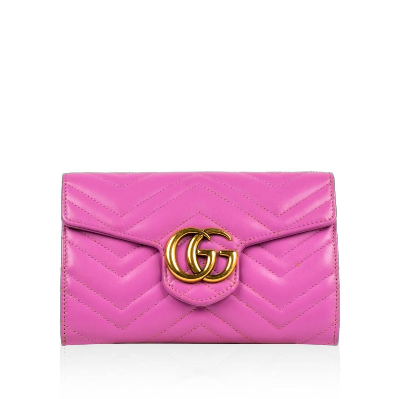 Gucci Marmont Woc Shoulder Bag Pink
