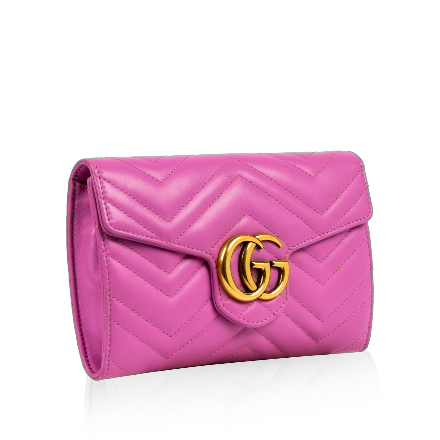 Gucci Marmont Woc Shoulder Bag Pink