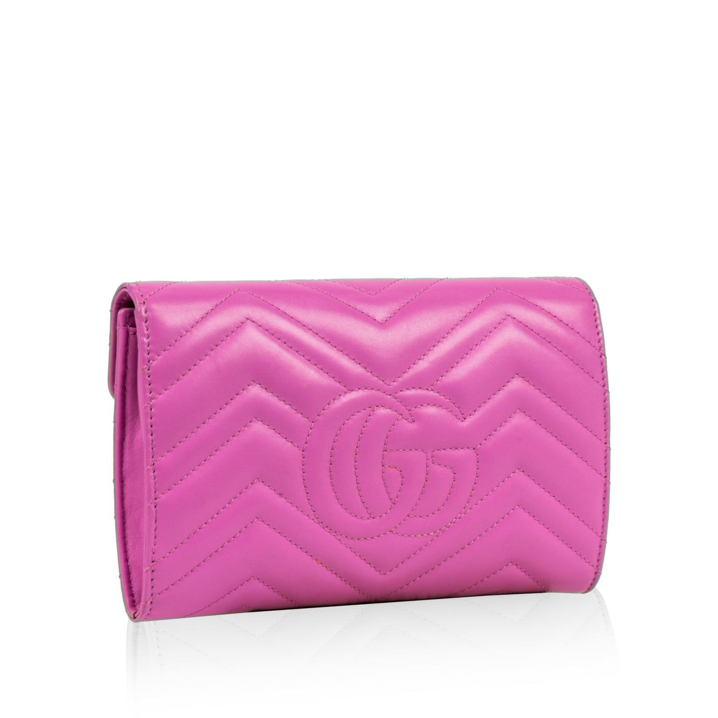 Gucci Marmont Woc Shoulder Bag Pink