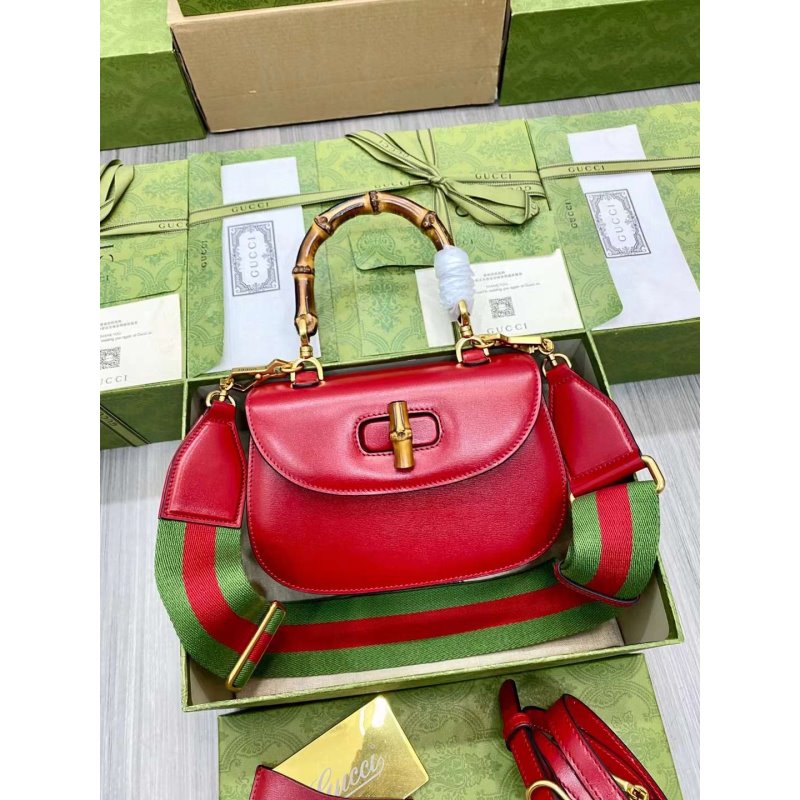 Gucci Bamboo Handle Bag Travel Bag Bag Bg02223