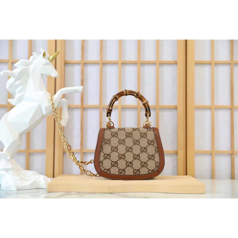 Gucci Bamboo Handle Bag Travel Bag Bag Bg02264