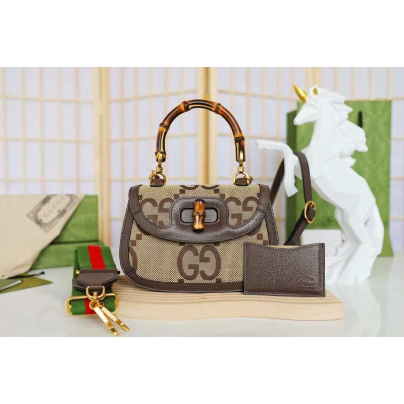 Gucci Bamboo Handle Bag Travel Bag Bag Bg02268