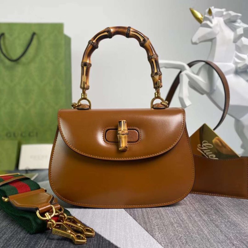 Gucci Bamboo Handle Bag Travel Bag Bag Bg02269