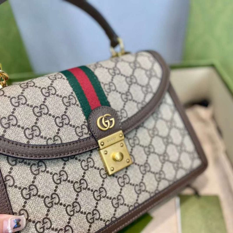 Gucci Gucci Gg Canvas Bag Bg02227 Travel Bag