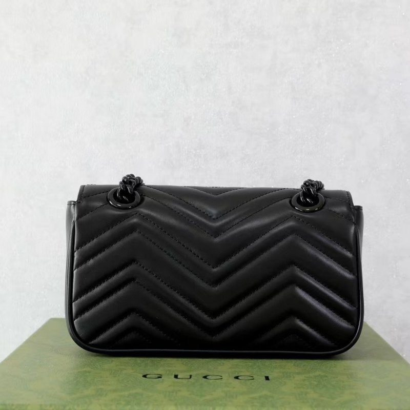 Gucci Marmont All Bag Black Travel Bag Bag Bg0525233