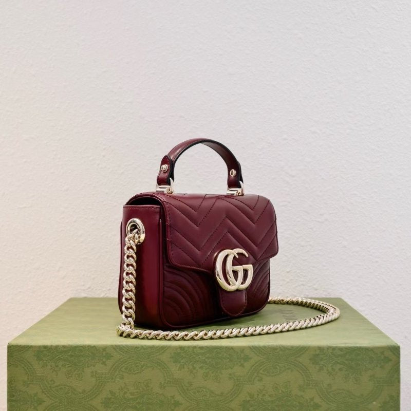 Gucci Marmont Fang Hand Bag Travel Bag