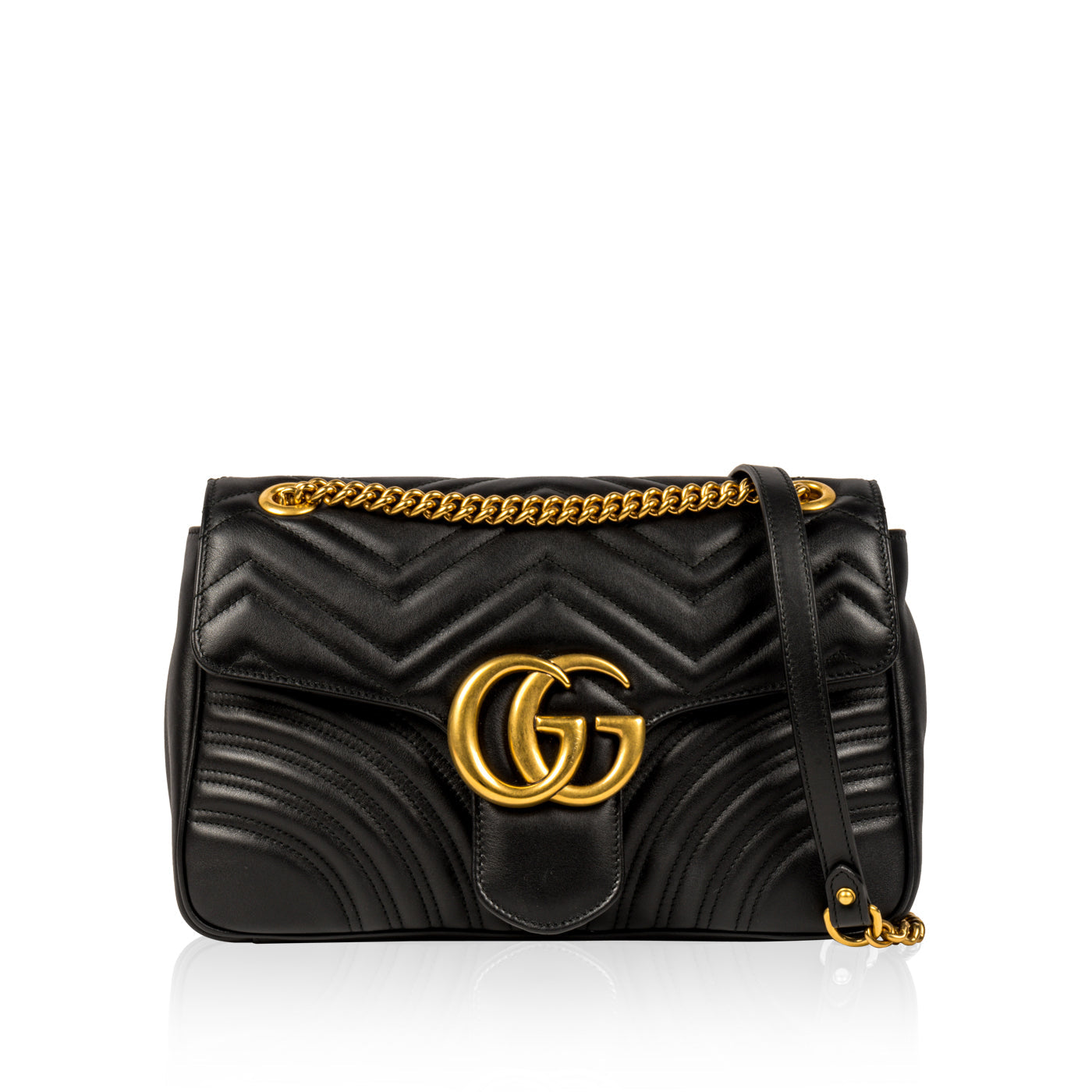 Gucci Marmont Matelass Shoulder Bag Medium