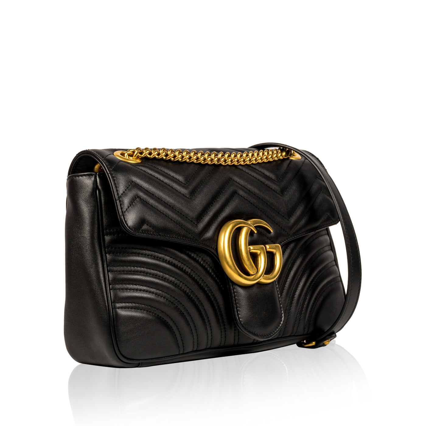 Gucci Marmont Matelass Shoulder Bag Medium