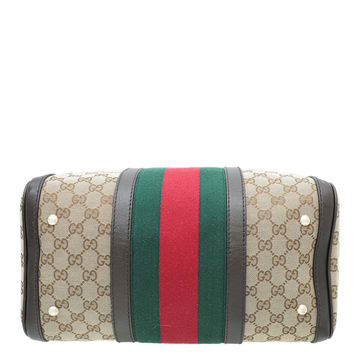 Gucci Tricolor GG Web Joy Boston Medium Bag