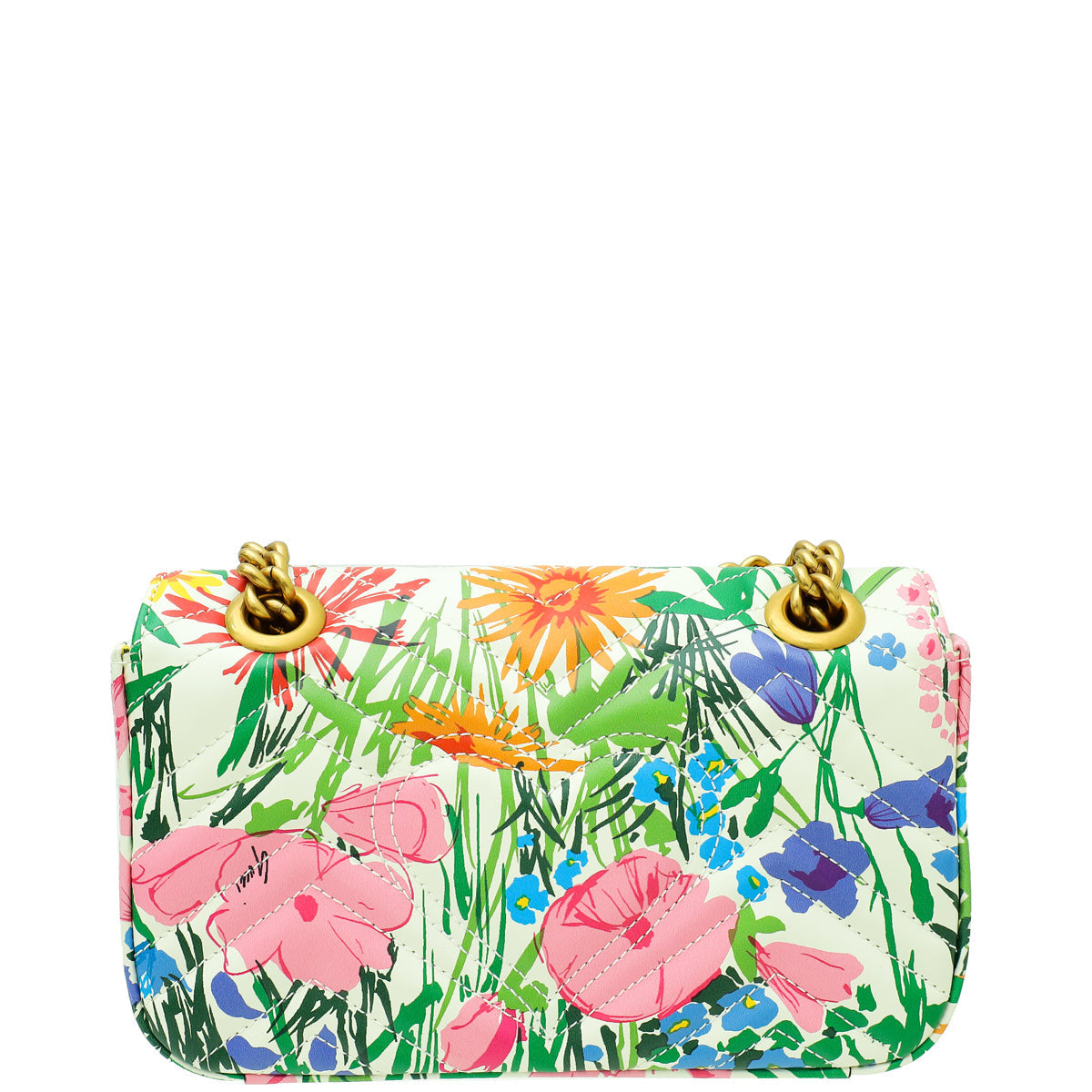 Gucci Multicolor X KEN SCOTT GG Marmont Mini Shoulder Bag