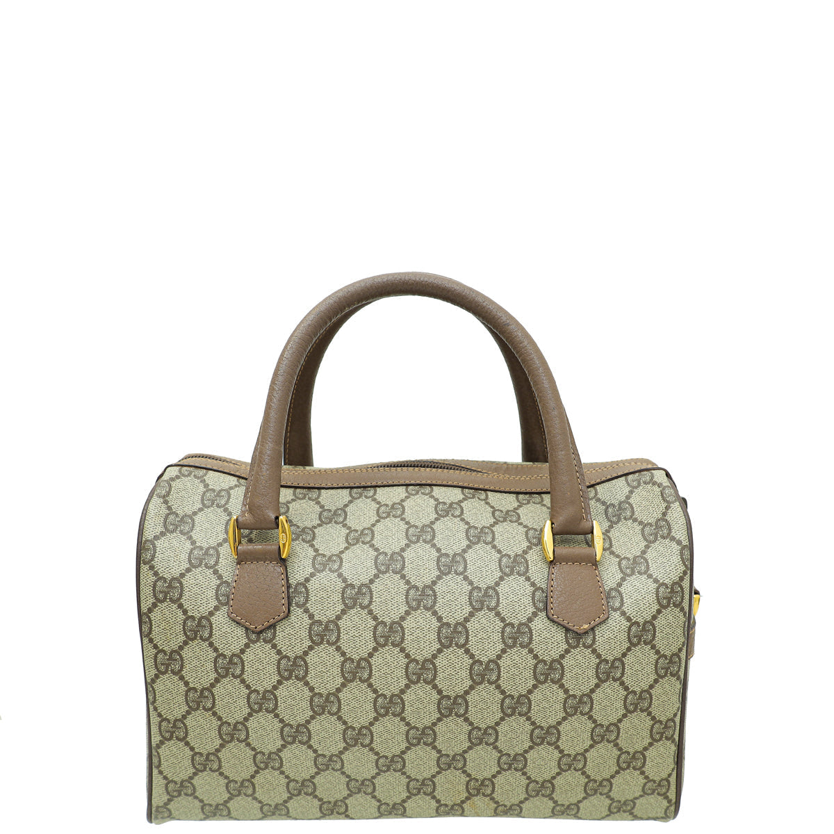 Gucci Bicolor GG Supreme Boston Bag