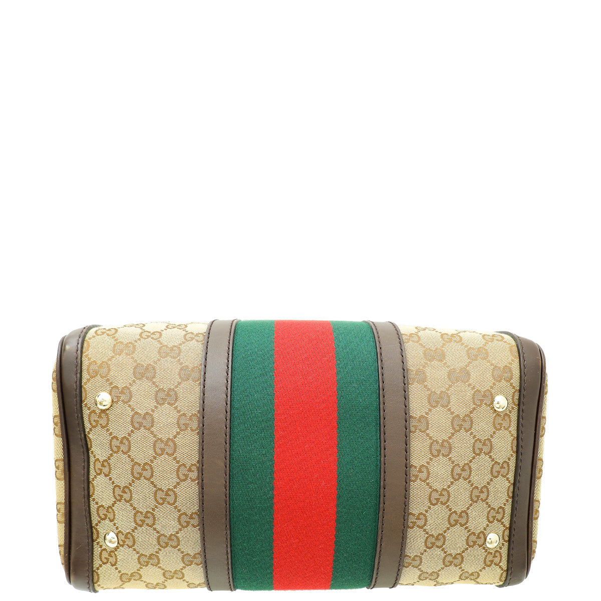 Gucci Multicolor GG Supreme Web Joy Boston Medium Bag
