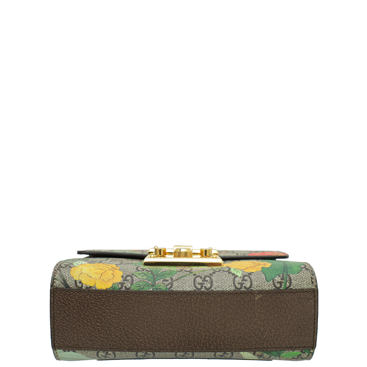 Gucci Multicolor GG Supreme Tian Print Padlock Small Chain Bag