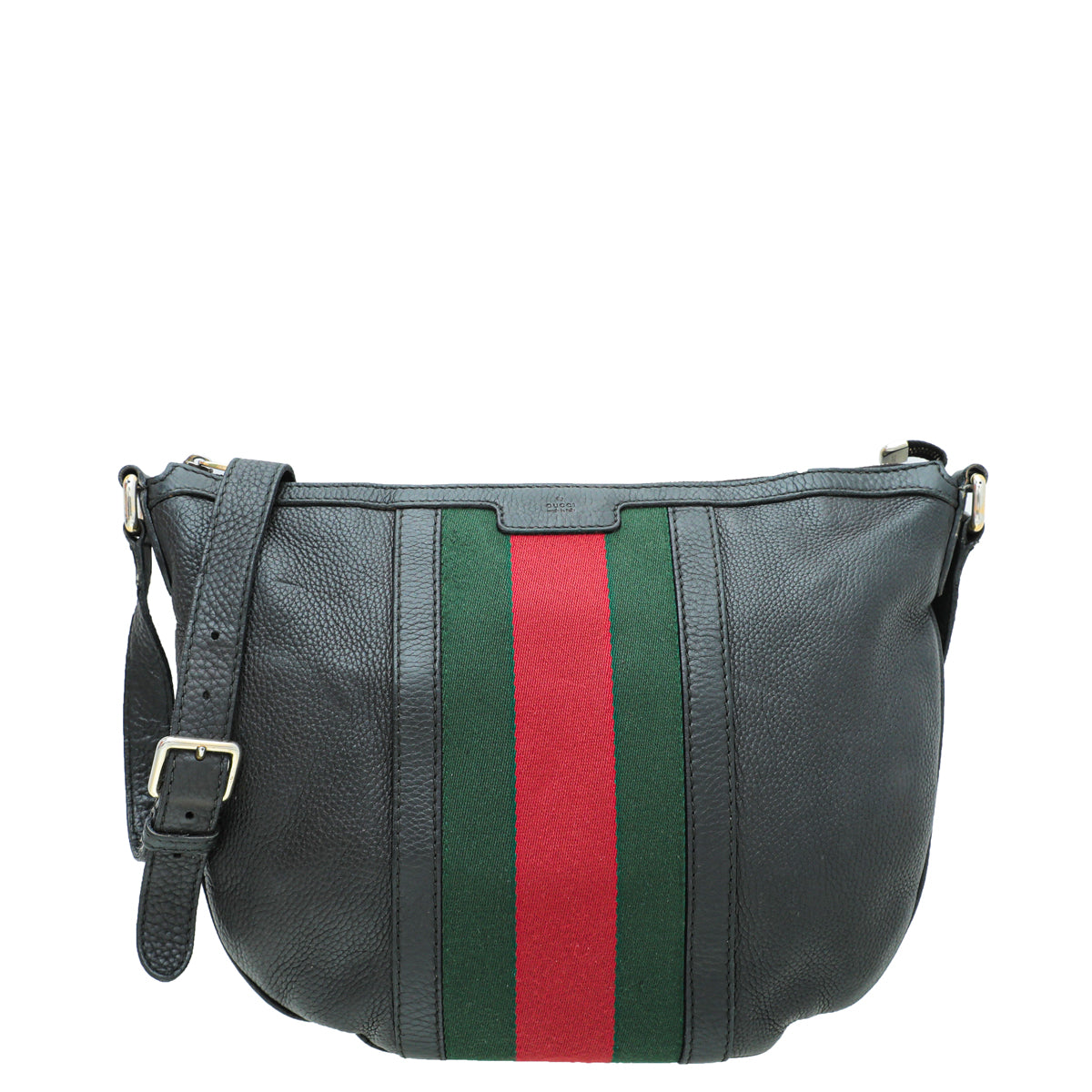 Gucci Black Web Crossbody Medium Bag