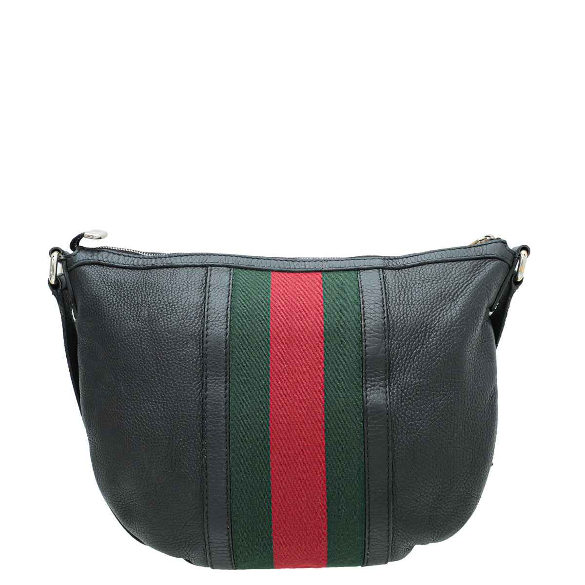 Gucci Black Web Crossbody Medium Bag
