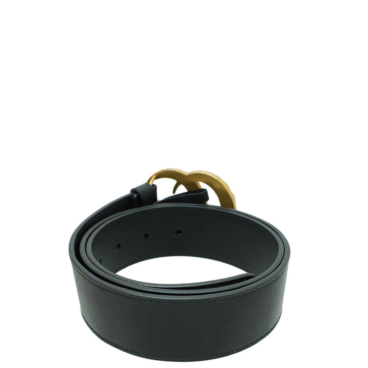 Gucci Black Double G Pearl Buckle Bag 34