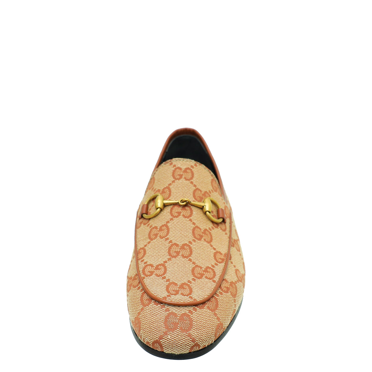 Gucci Ebony GG Jord n Loafer 36
