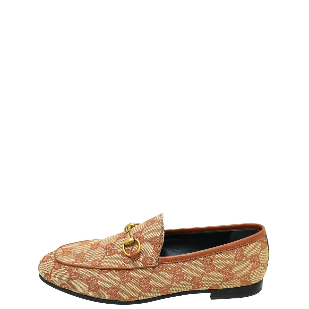 Gucci Ebony GG Jord n Loafer 36