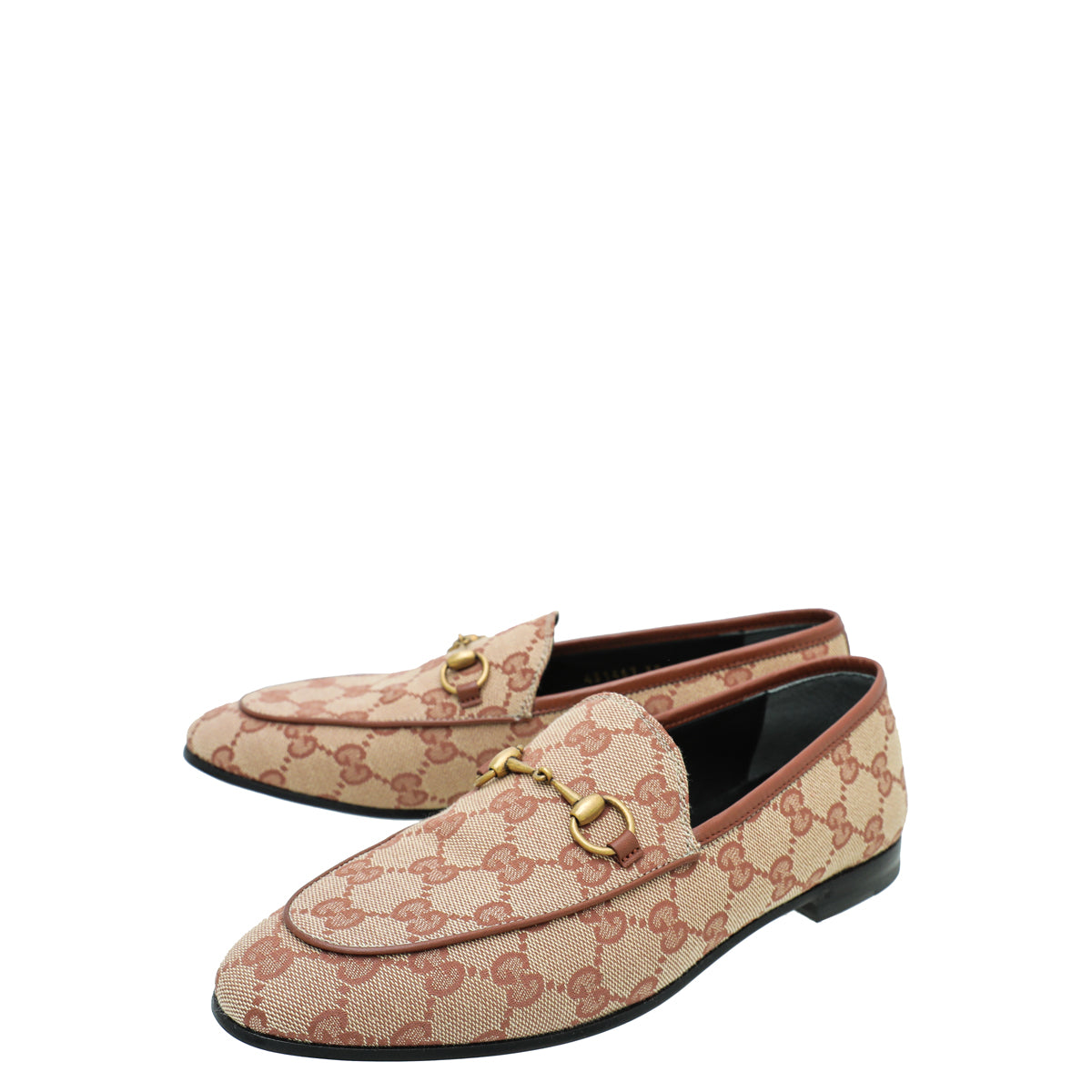 Gucci Bicolor GG Jord n Loafer 38