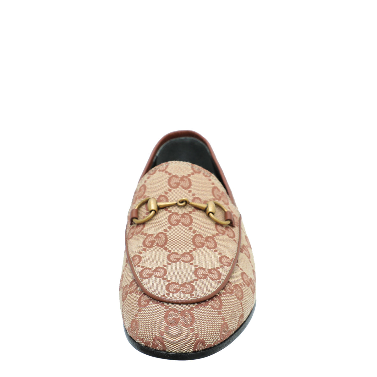 Gucci Bicolor GG Jord n Loafer 38
