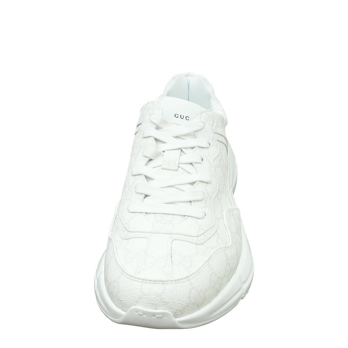 Gucci White GG Supreme Rhyton Sneaker 7