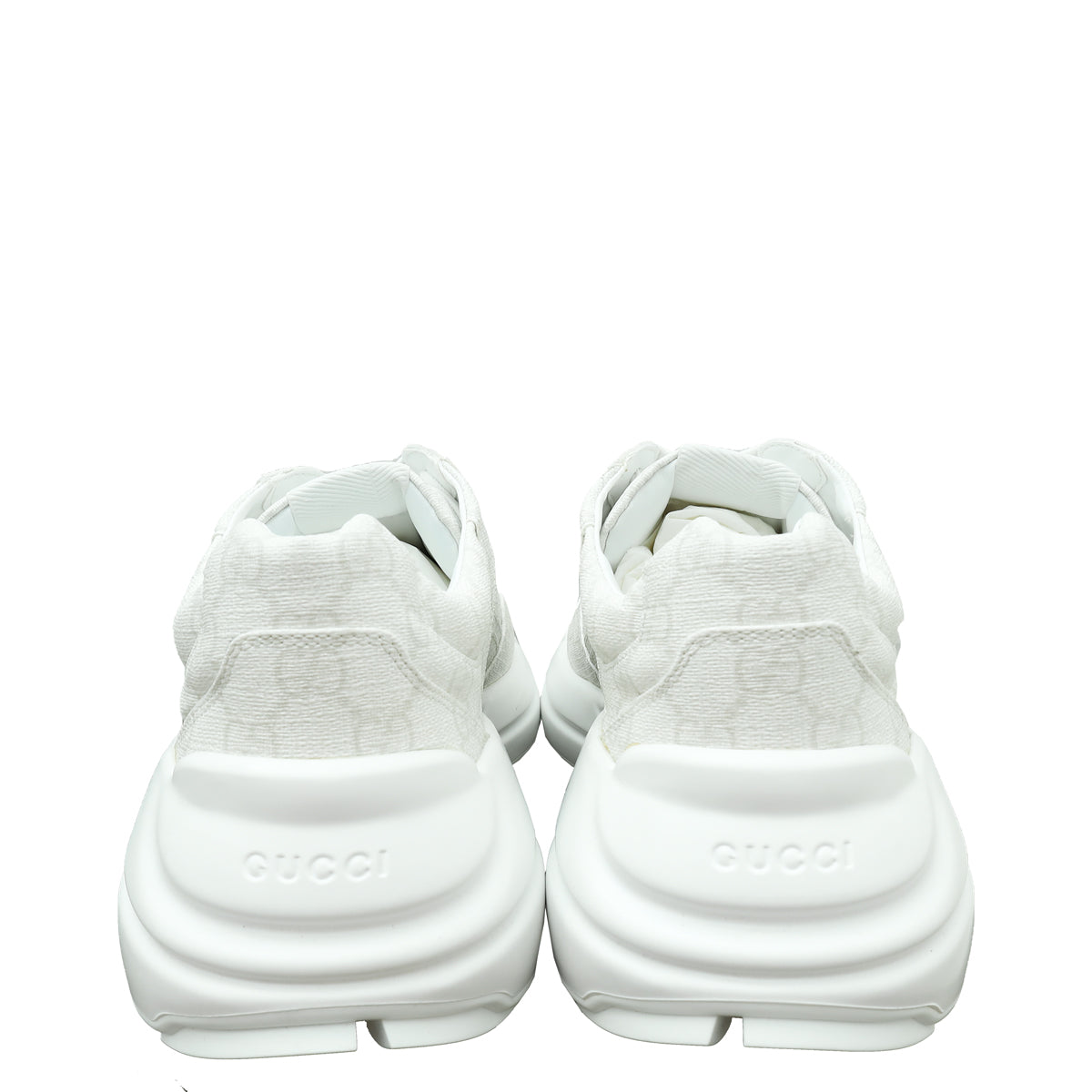 Gucci White GG Supreme Rhyton Sneaker 7