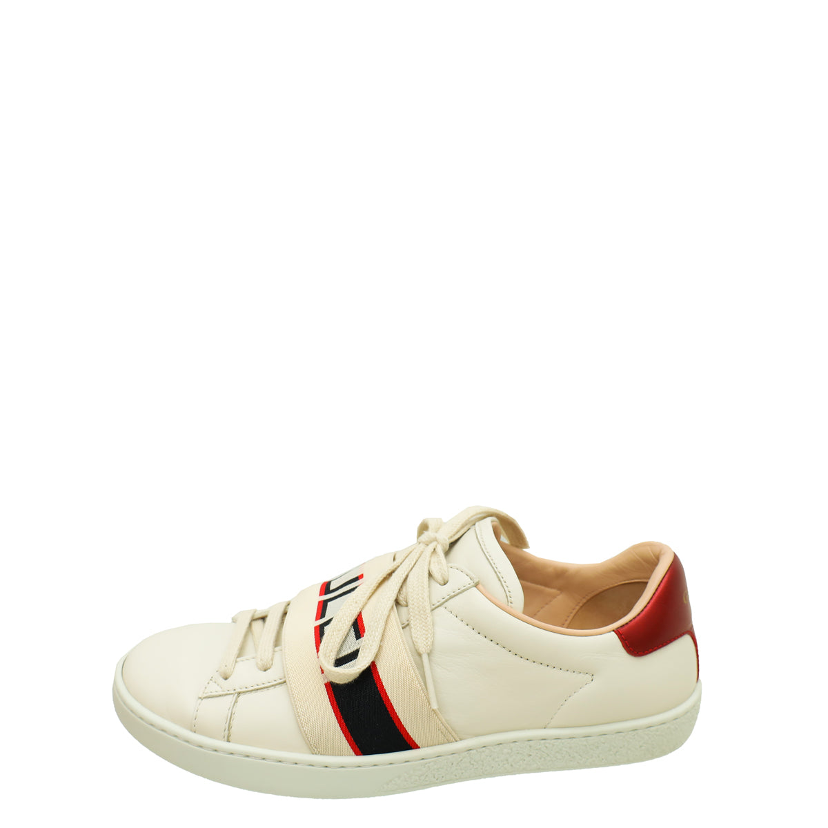 Gucci Bicolor Stripe Womens New Ace Sneakers 35.5