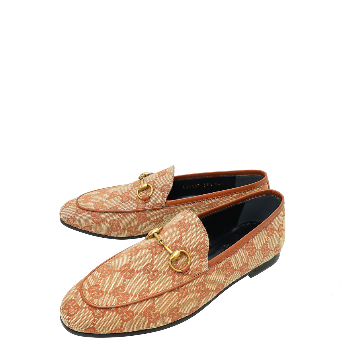 Gucci Bicolor GG Jord n Loafer 36.5
