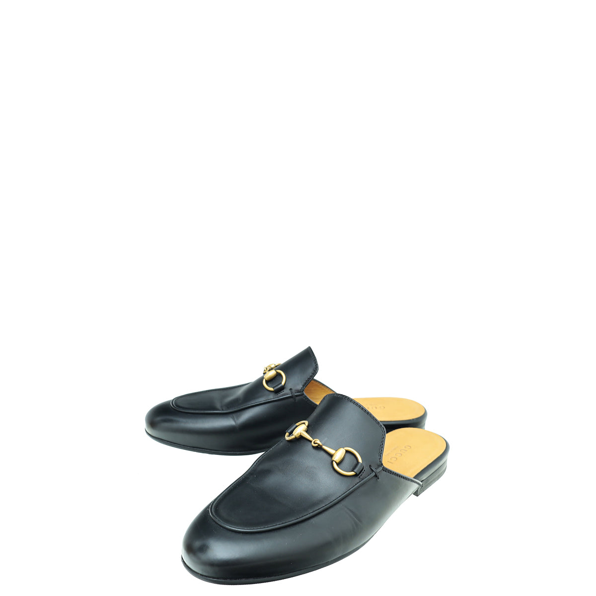 Gucci Black Princetown Mules 36.5