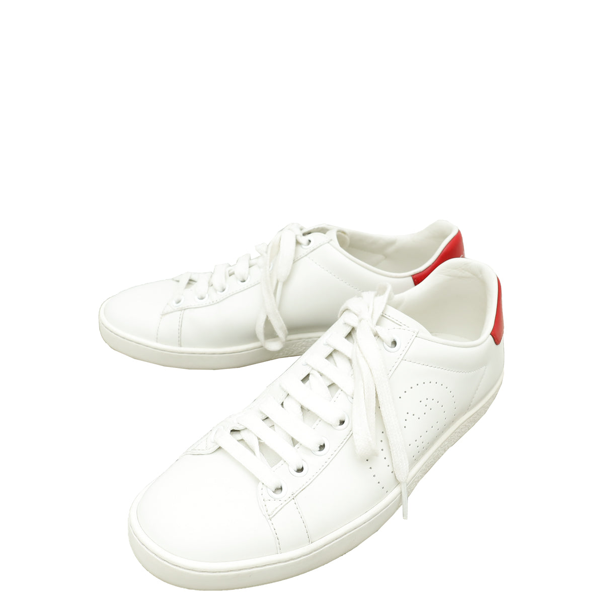 Gucci White Interlocking G Sneaker 36
