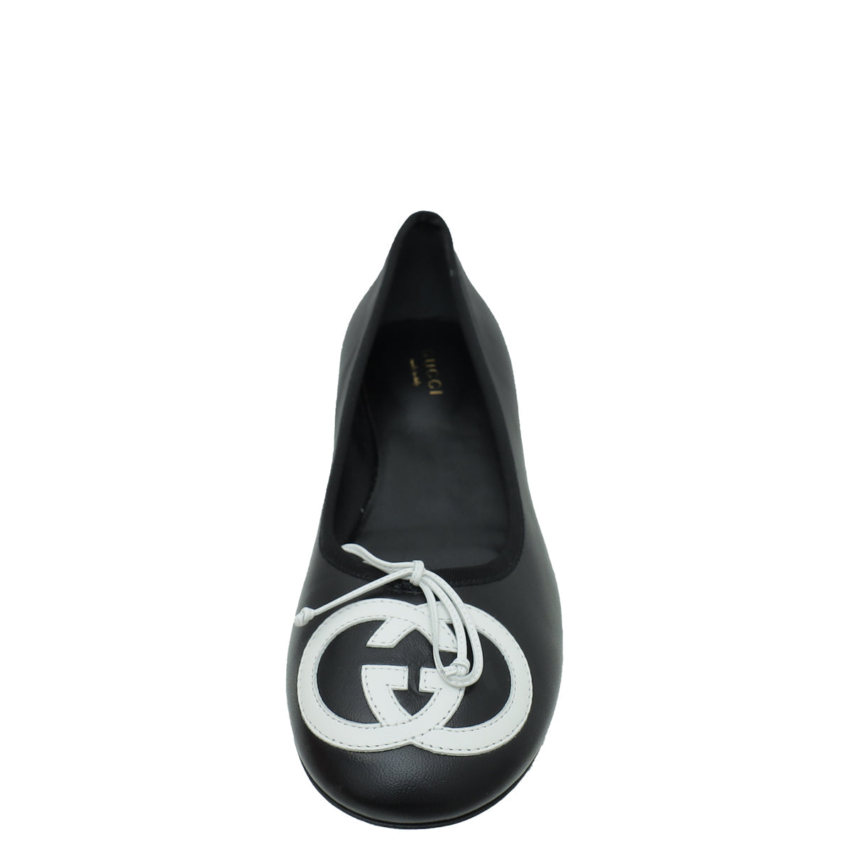 Gucci Bicolor GG Interlocking Flat Ballerina 38.5