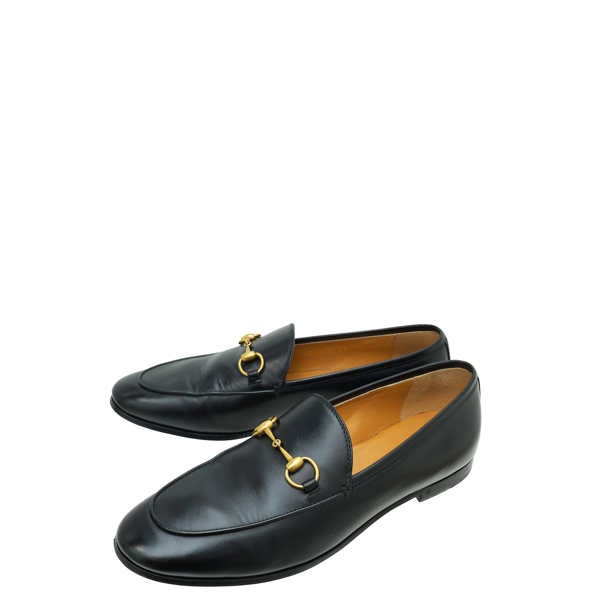 Gucci Black Horsebit Jord n Loafer 38