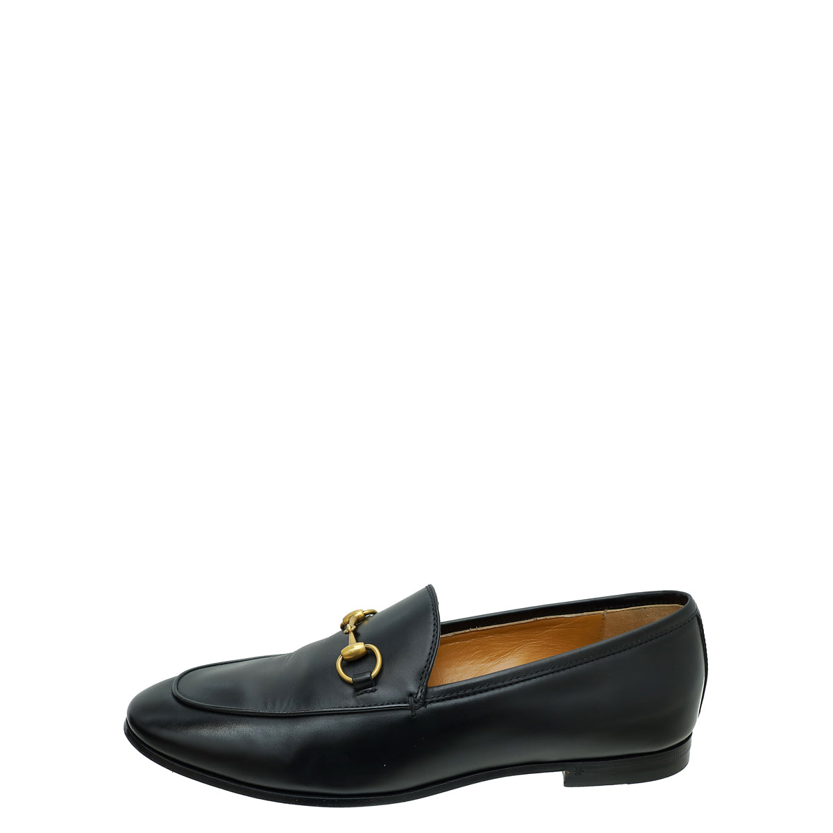Gucci Black Horsebit Jord n Loafer 38