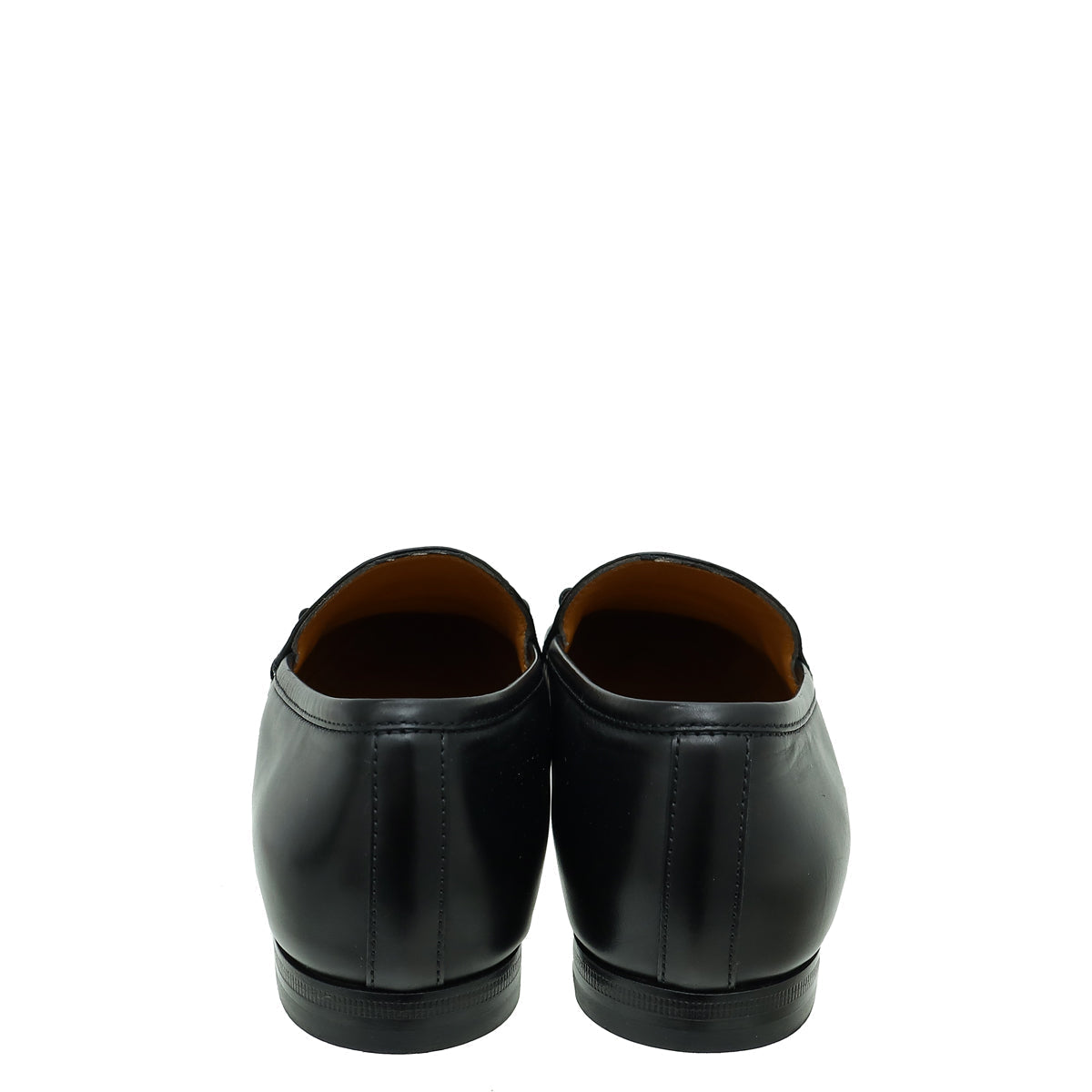 Gucci Black Horsebit Jord n Loafer 38