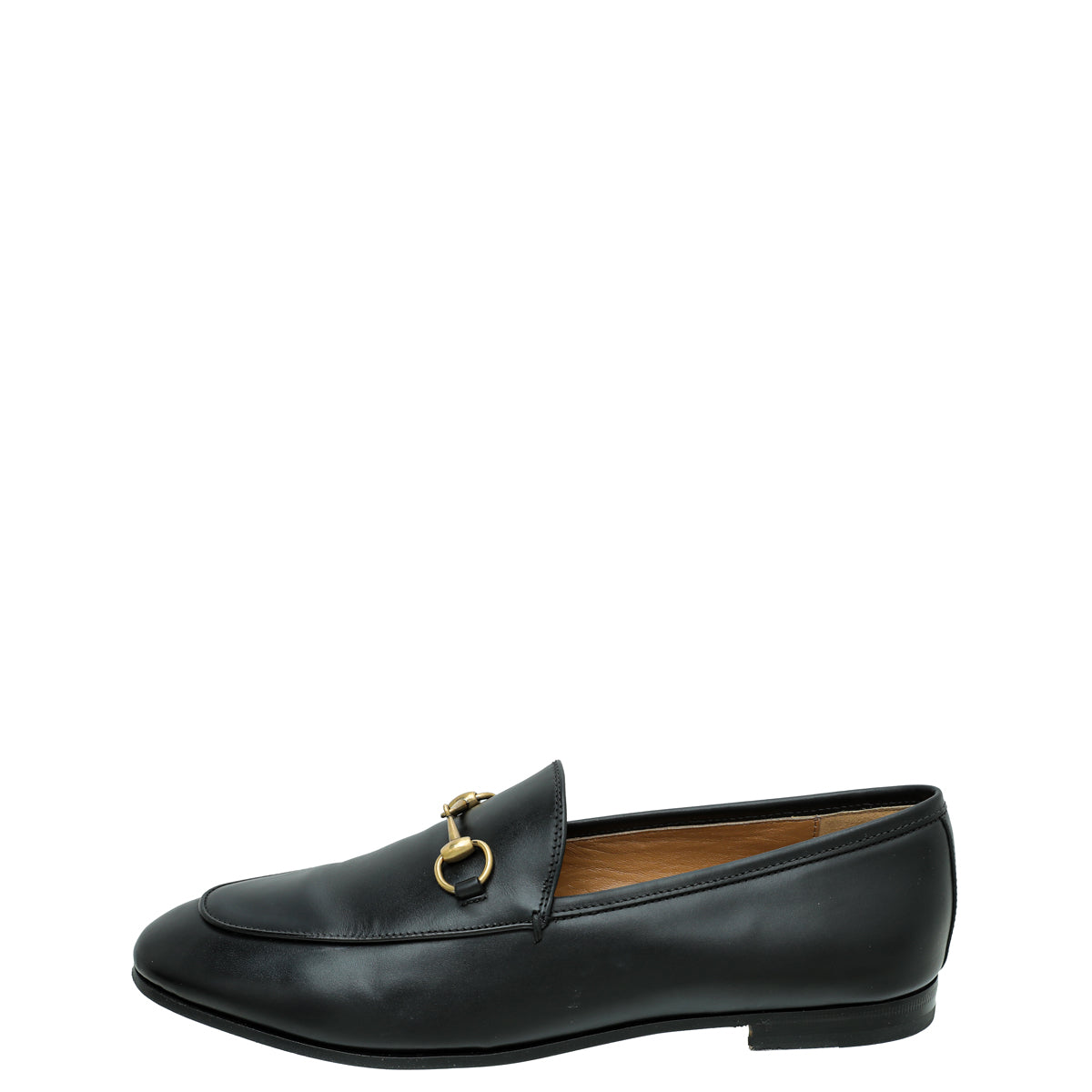 Gucci Black Jord n Horsebit Loafer 39