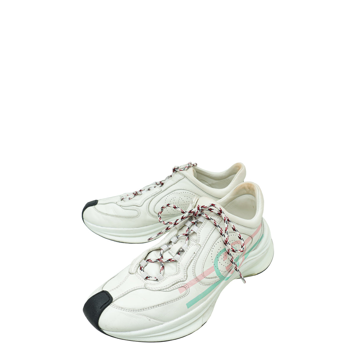 Gucci White Ultralight Plutone Gucci Run Sneakers 39