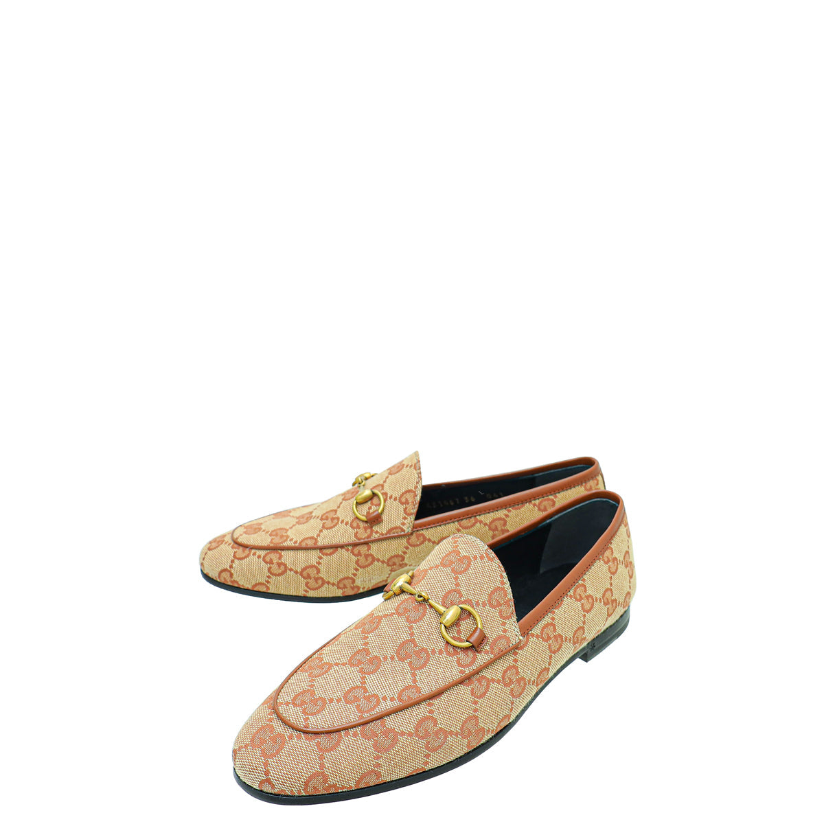 Gucci Ebony GG Jord n Loafer 36