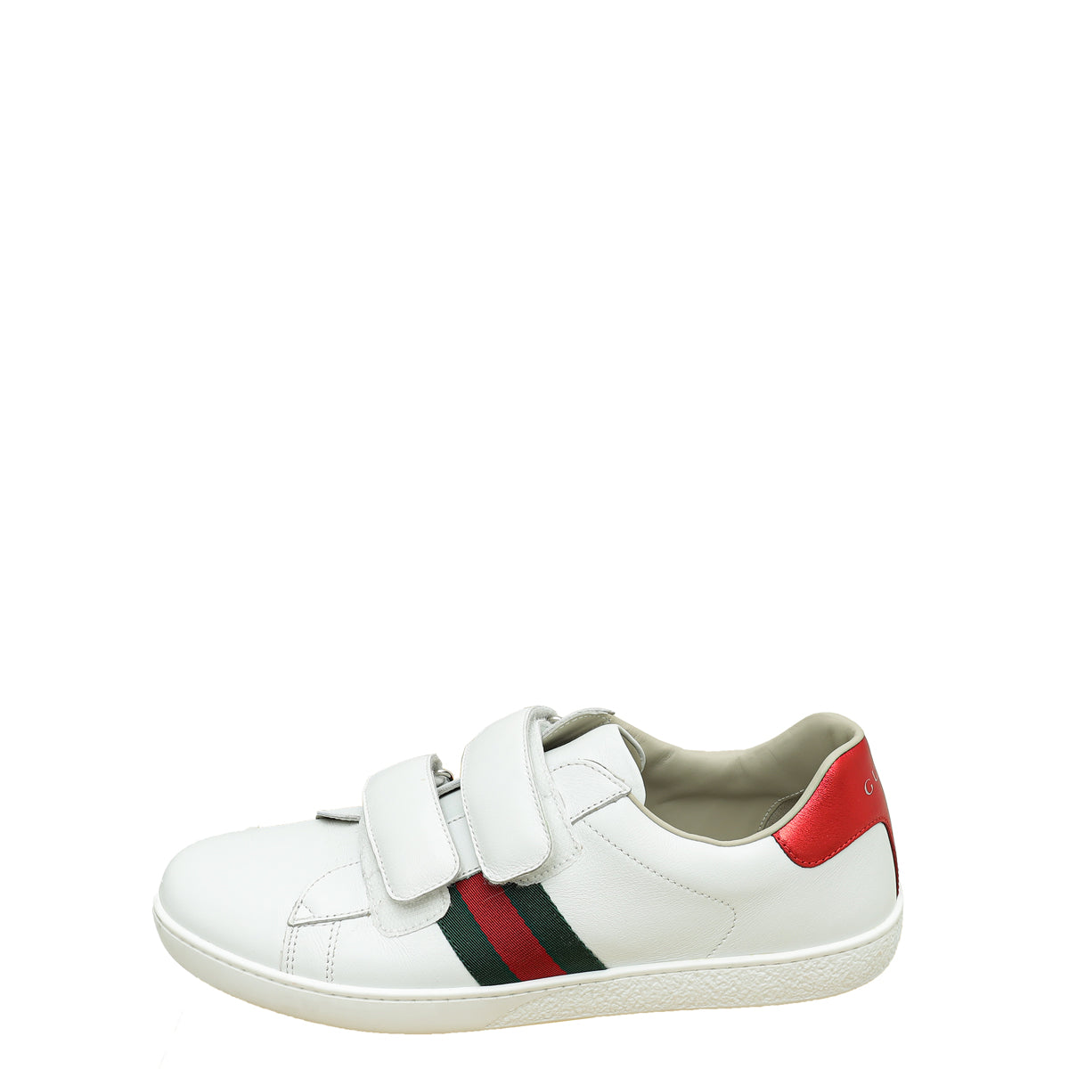 Gucci Tricolor Ace Velcro Sneakers 38