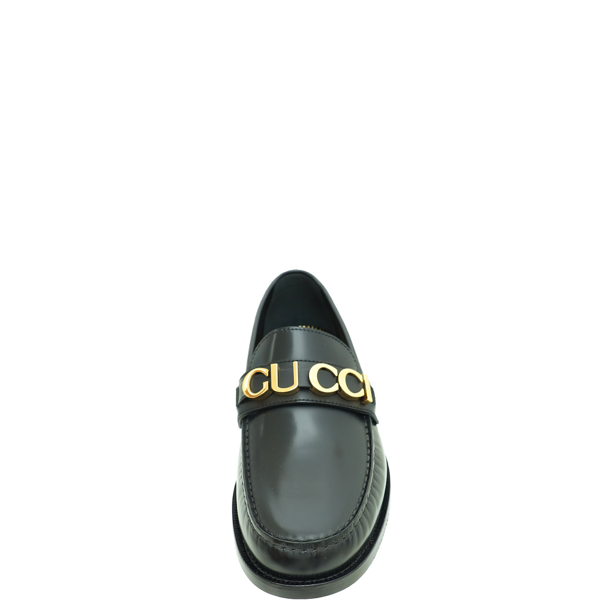 Gucci Black Logo Loafer 8