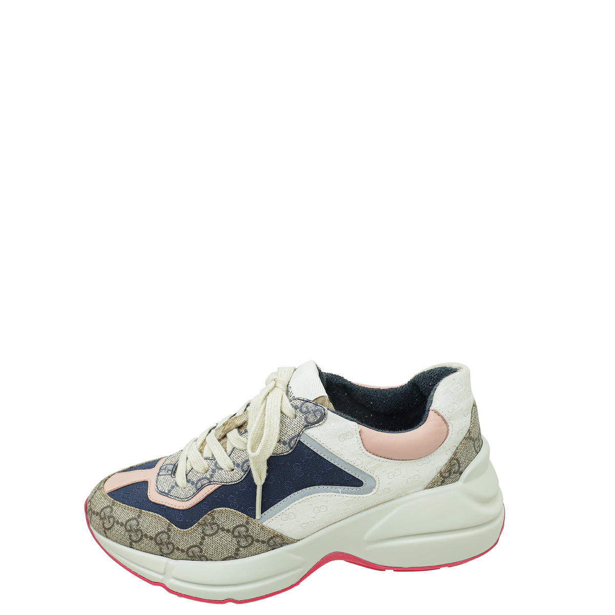 Gucci Multicolor GG Supreme Rhyton Sneaker 39