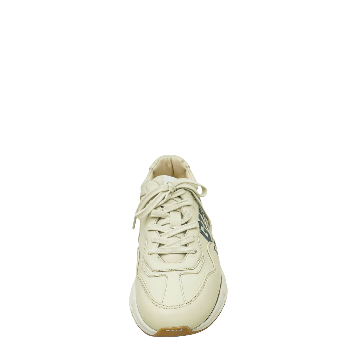 Gucci Ivory Rhyton Eschatology 1921 Print Sneaker 39